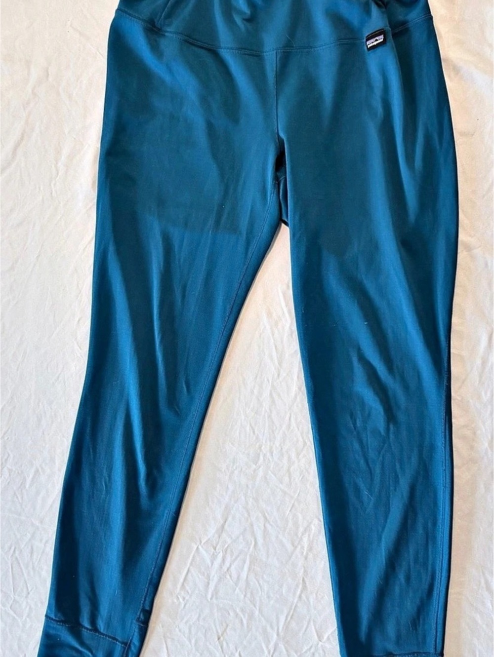 Patagonia Capilene Baselayer Leggings in Blue Size Medium